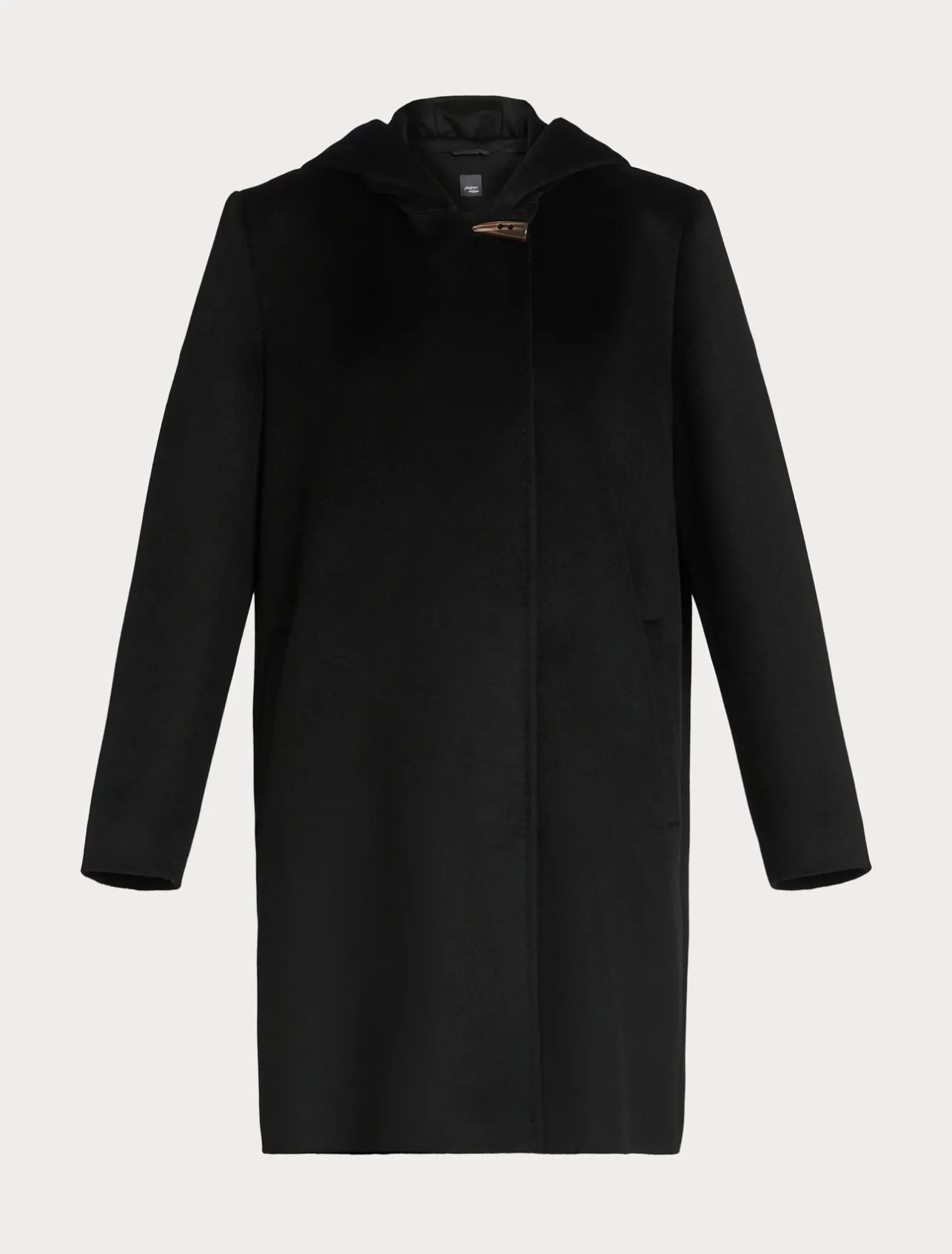 Clearance Marina Rinaldi Coat in wool drap BLACK
