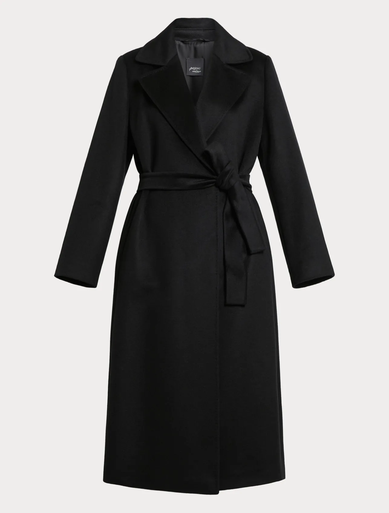 New Marina Rinaldi Coat in wool drap BLACK