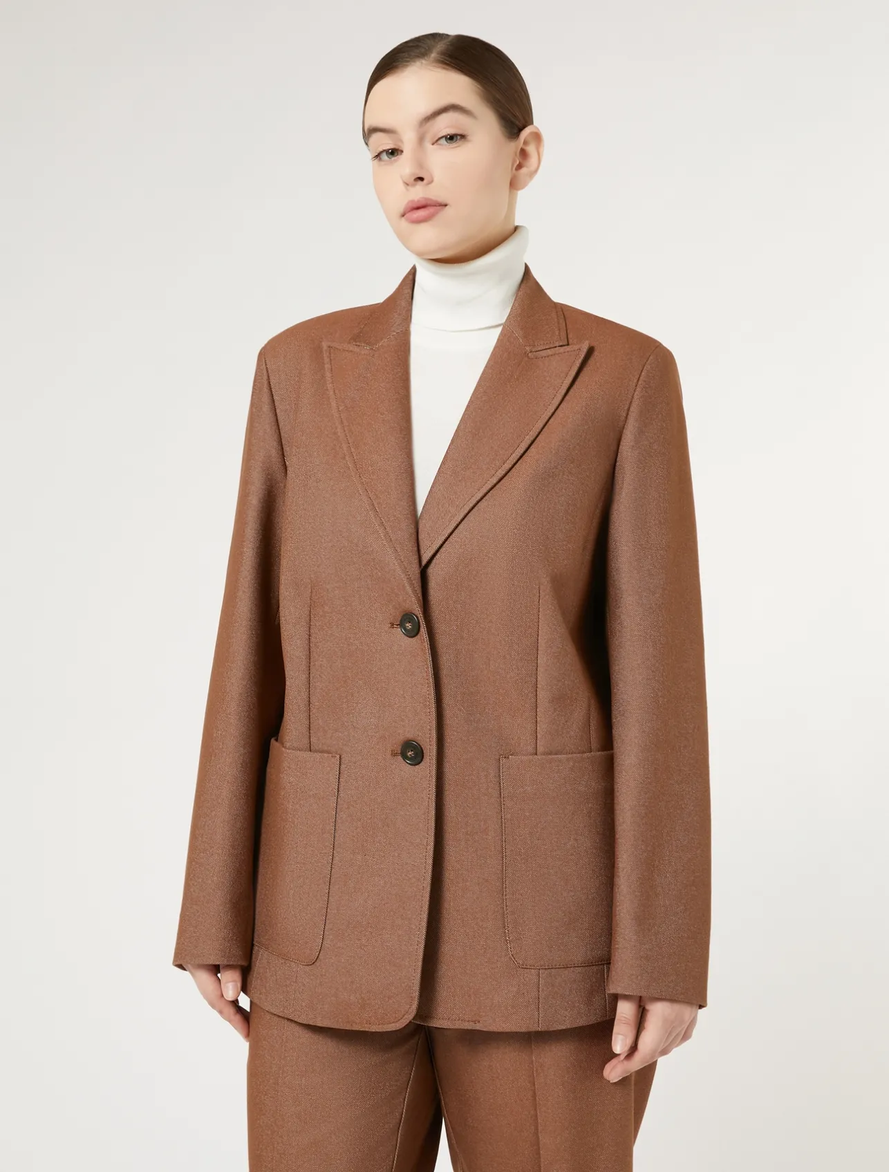 Clearance Marina Rinaldi Cotton blazer jacket BRONZE