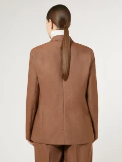 Clearance Marina Rinaldi Cotton blazer jacket BRONZE
