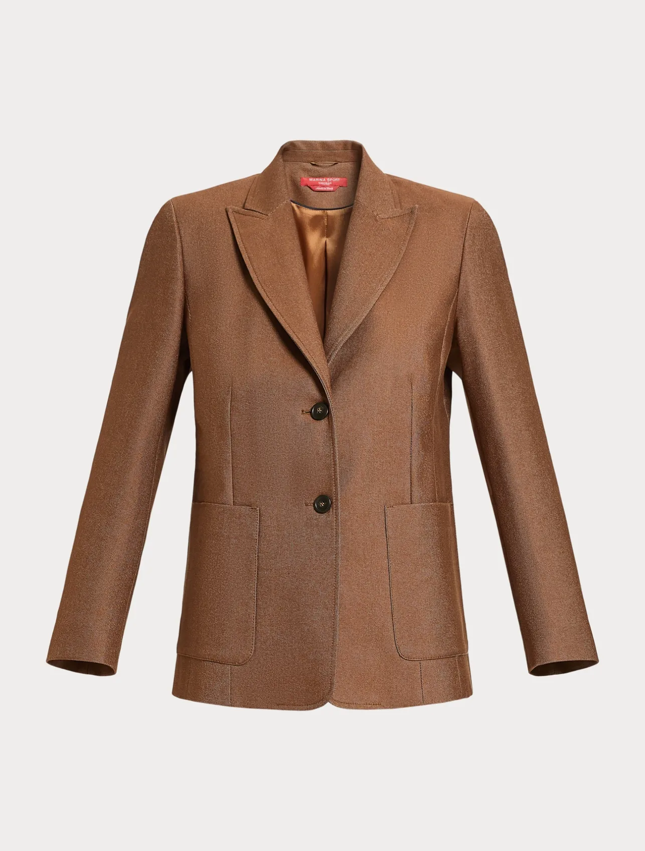 Clearance Marina Rinaldi Cotton blazer jacket BRONZE