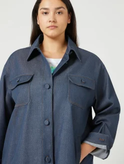 Fashion Marina Rinaldi Cotton blend bull jacket BLUEJEANS