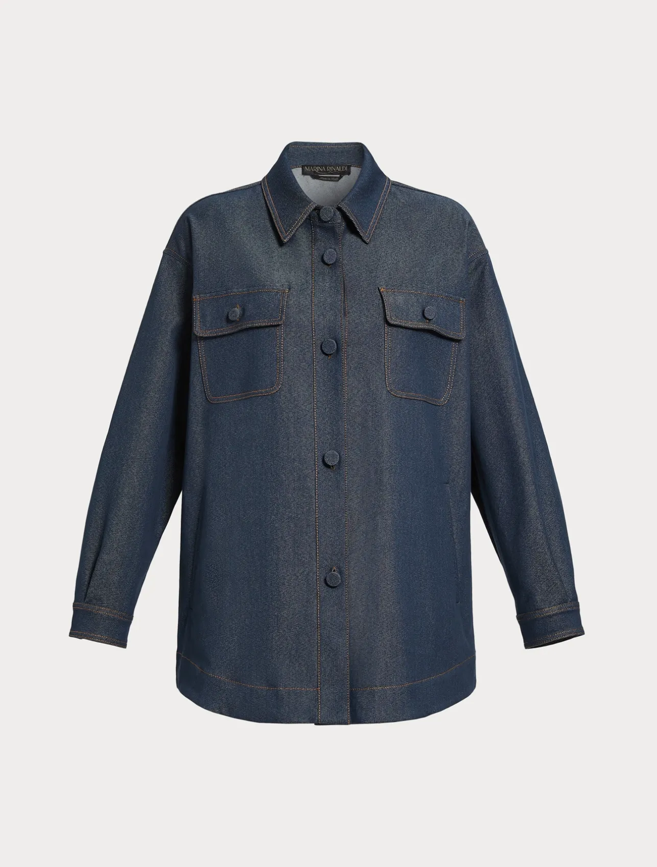 Fashion Marina Rinaldi Cotton blend bull jacket BLUEJEANS