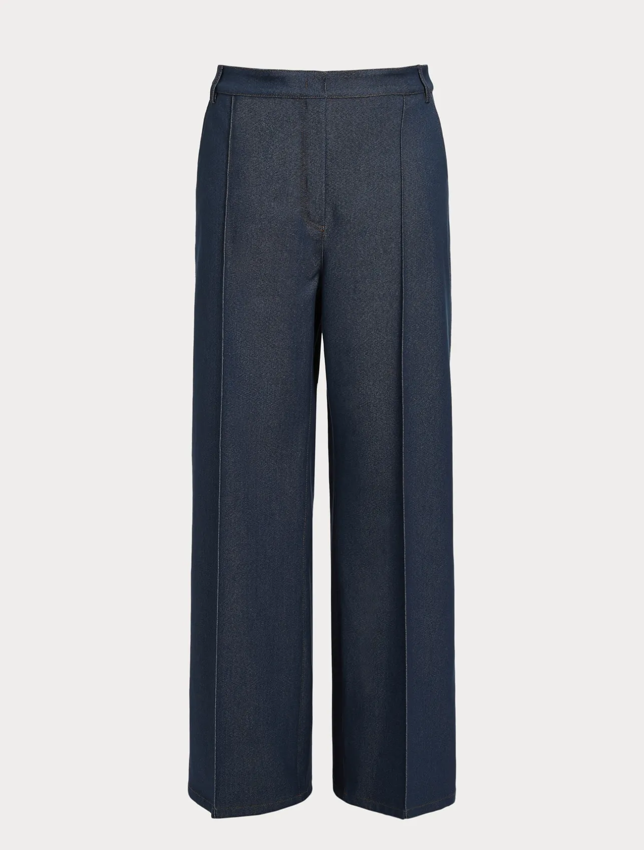 New Marina Rinaldi Cotton bull denim trousers BLUEJEANS