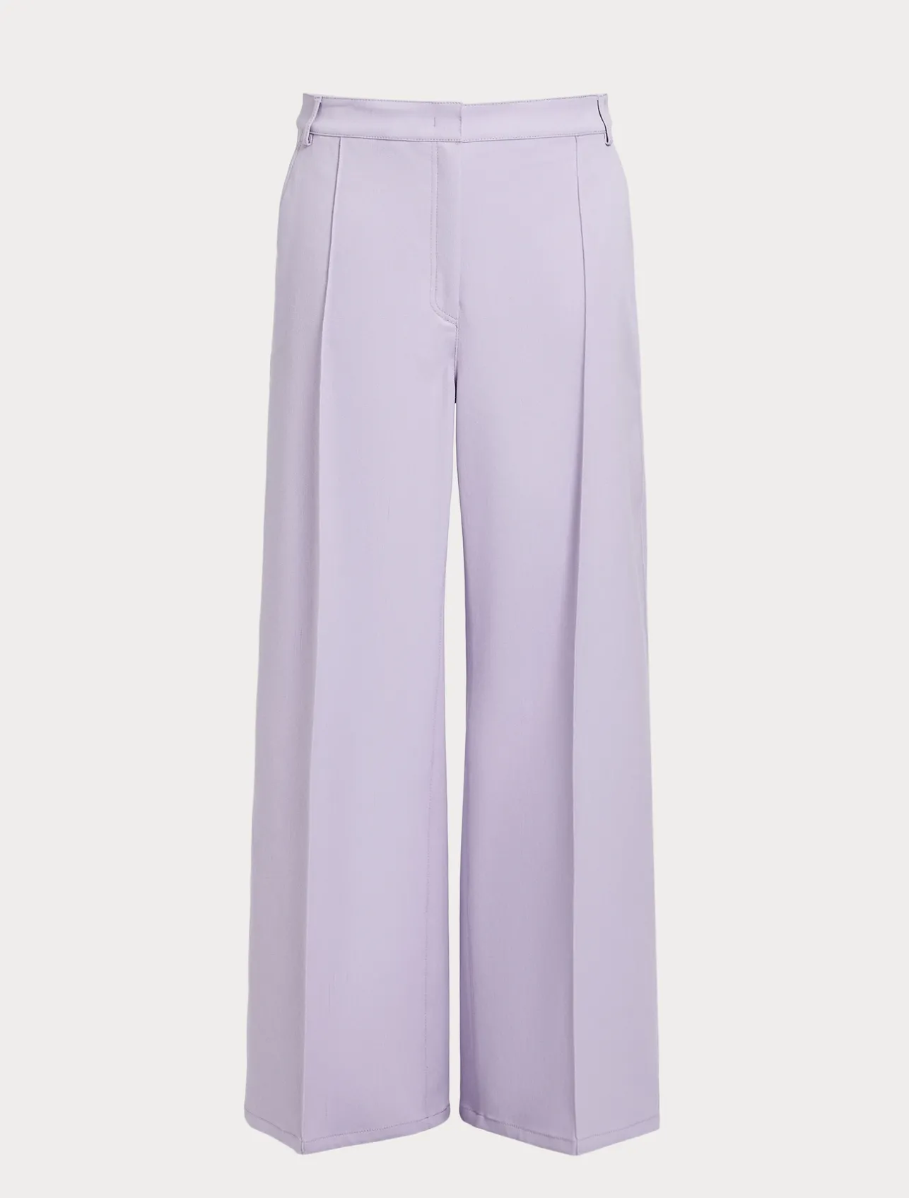 Clearance Marina Rinaldi Cotton bull denim trousers LILAC