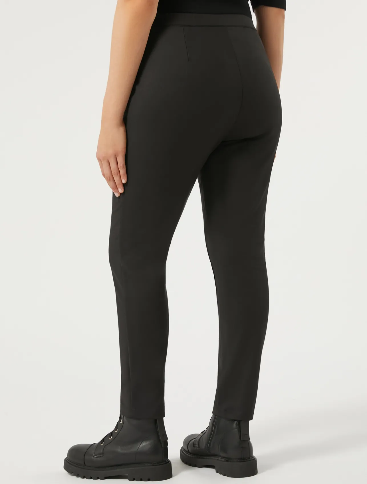 Hot Marina Rinaldi Cotton canvas trousers BLACK