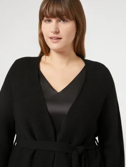 Fashion Marina Rinaldi Cotton cardigan BLACK