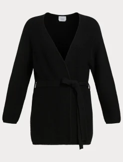 Fashion Marina Rinaldi Cotton cardigan BLACK
