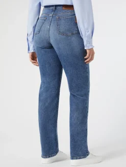 Clearance Marina Rinaldi Cotton denim jeans NAVY