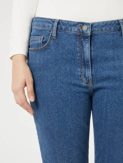 Fashion Marina Rinaldi Cotton denim jeans BLUEJEANS