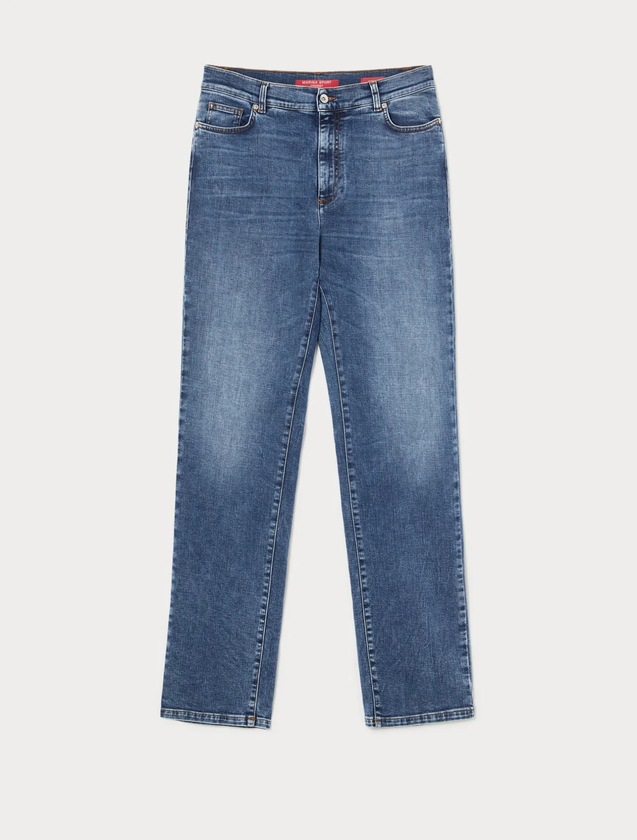 Clearance Marina Rinaldi Cotton denim jeans NAVY