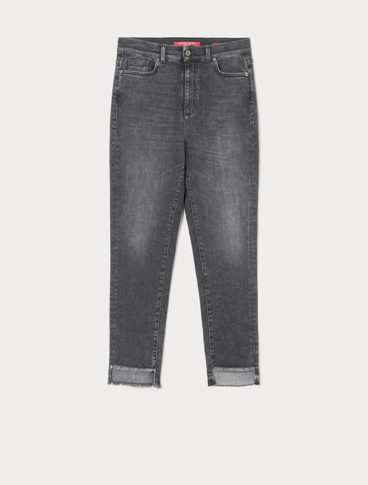 Best Marina Rinaldi Cotton denim jeans BLACK
