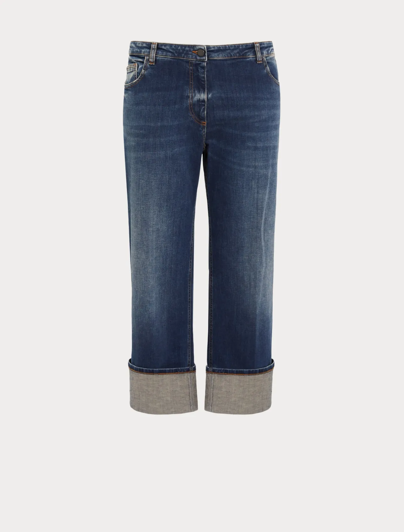 Hot Marina Rinaldi Cotton denim jeans MIDNIGHTBLUE