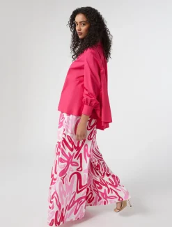 Discount Marina Rinaldi Cotton shirt FUCHSIA