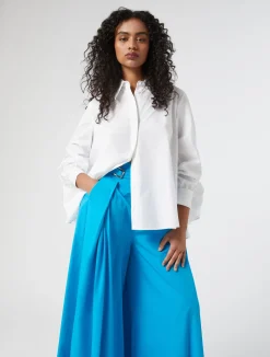 Hot Marina Rinaldi Cotton shirt OPTICALWHITE