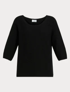 Hot Marina Rinaldi Cotton sweater BLACK