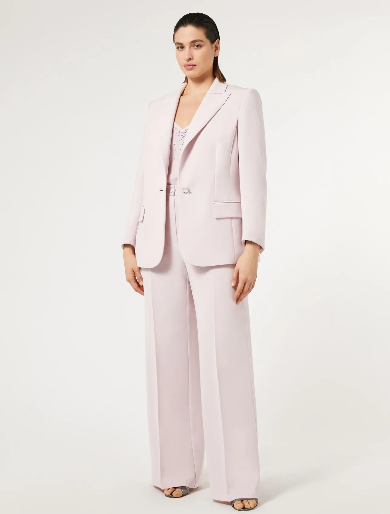 Hot Marina Rinaldi Crepe de chine top PINK