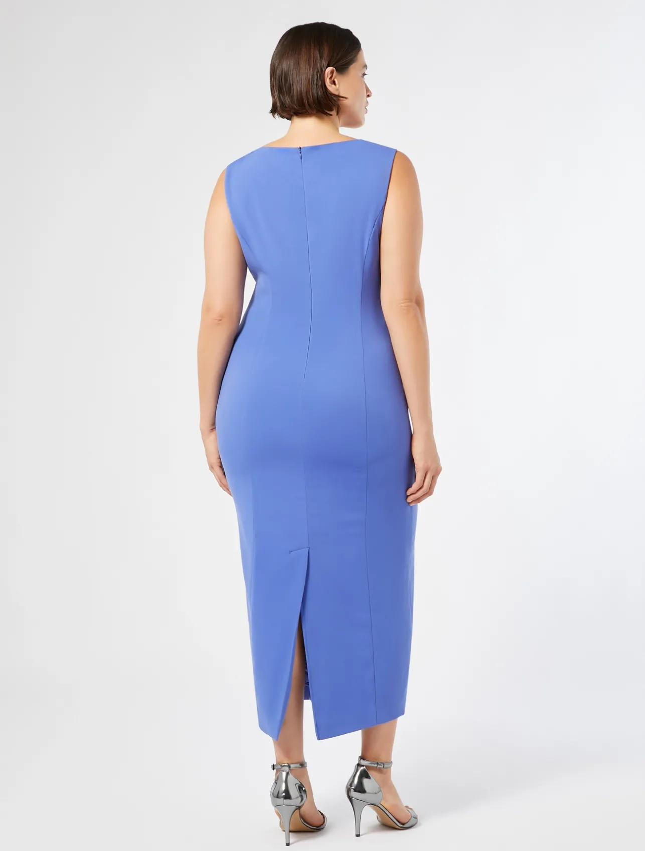 Sale Marina Rinaldi Crepe dress CORNFLOWERBLUE