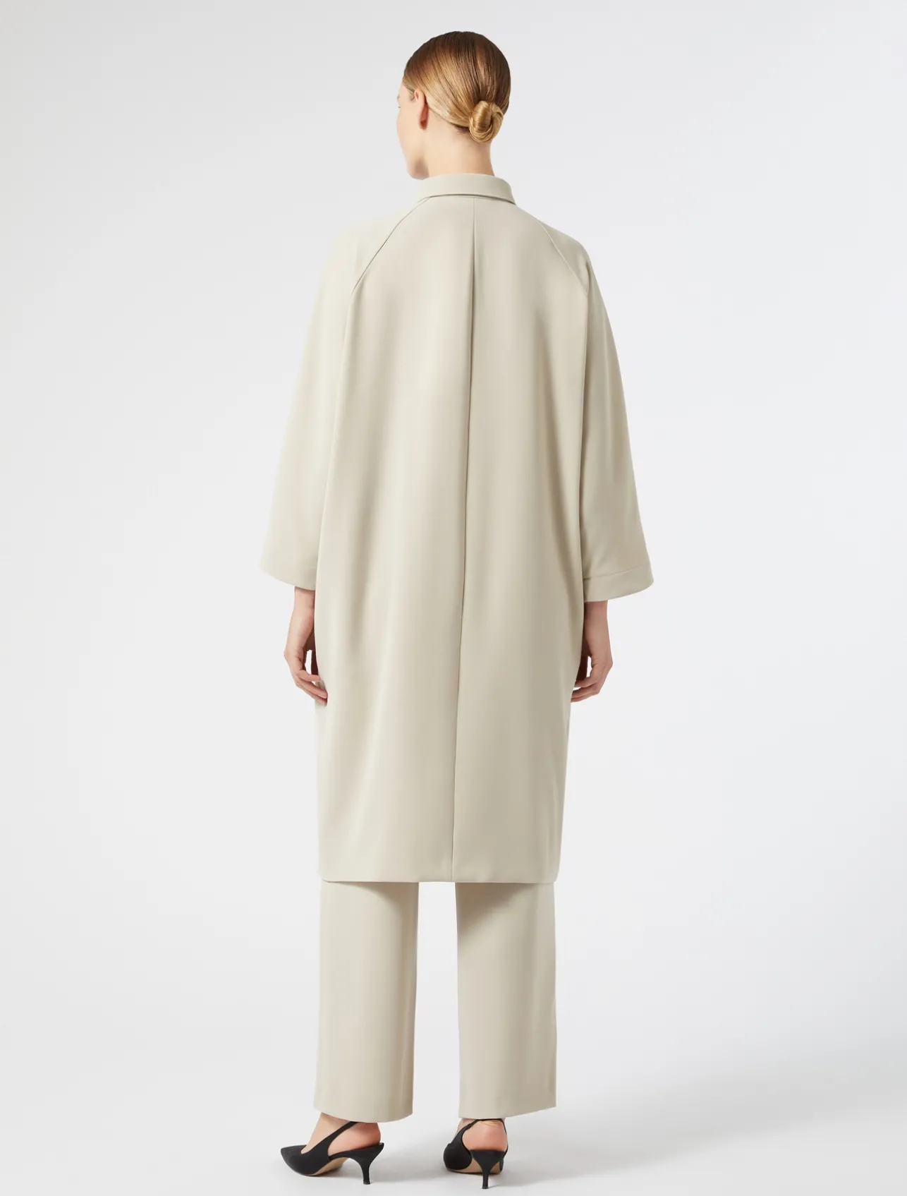 Sale Marina Rinaldi Crepe envers satin dress BEIGE
