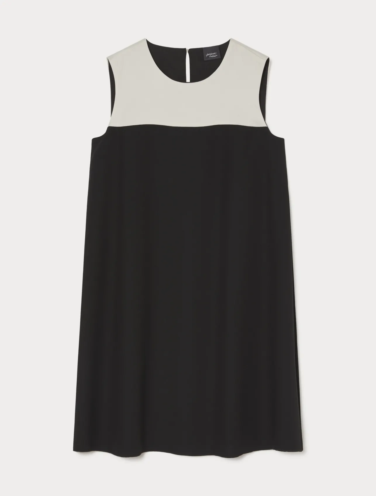 Discount Marina Rinaldi Crepe envers satin dress BLACK
