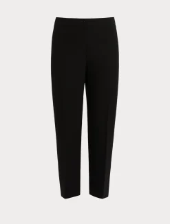 Hot Marina Rinaldi Crepe envers satin trousers BLACK