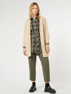 Hot Marina Rinaldi Crepe envers satin trousers KAKI