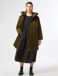 Sale Marina Rinaldi Crêpe de Chine dress BLACK