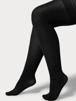 Clearance Marina Rinaldi 60 denier microfibre tights BLACK
