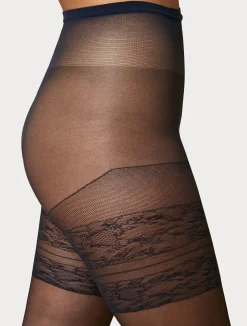 Hot Marina Rinaldi 20 denier sheer tights NAVY