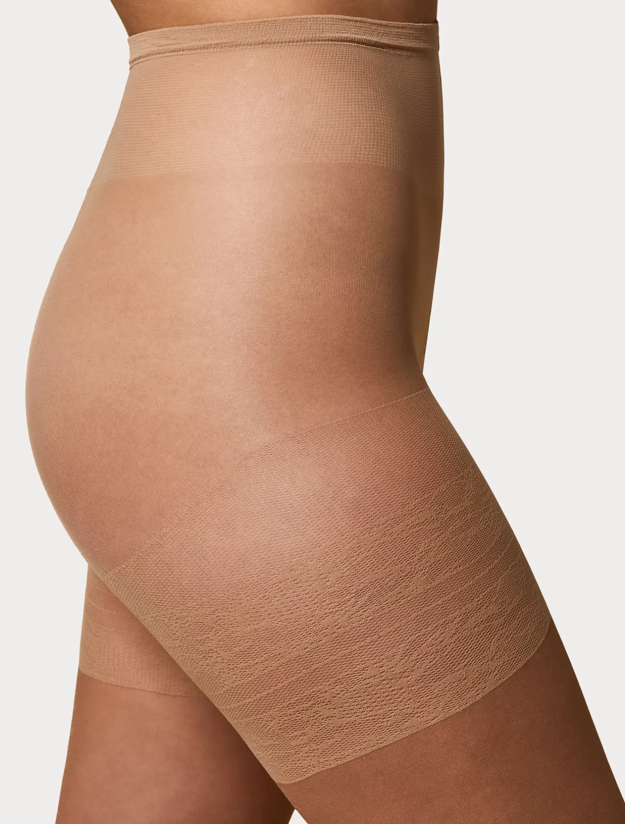 New Marina Rinaldi 30 denier sheer tights BISCUIT