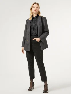 Clearance Marina Rinaldi Denim jeans with rhinestones DARKBOWN