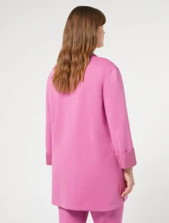 Clearance Marina Rinaldi Double-faced jersey jacket PINK