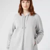 Sale Marina Rinaldi Double-faced jersey sweatshirt LIGHTGREY