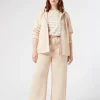 Fashion Marina Rinaldi Double-faced jersey trousers PINK