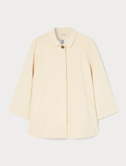 Discount Marina Rinaldi Double-faced wool and cashmere jacket POWDER