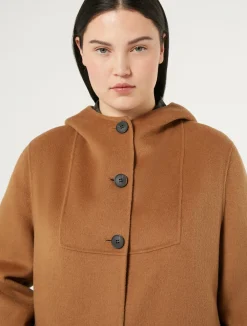 Fashion Marina Rinaldi Double-sided wool jacket BISCUIT