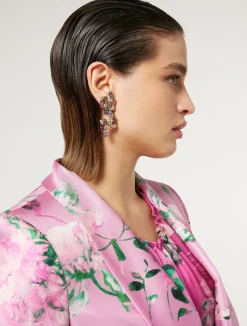 Best Marina Rinaldi Earrings with cabochons PINK