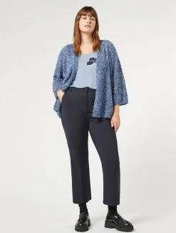 Best Marina Rinaldi Embroidered jersey T-shirt LIGHTBLUE