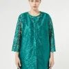 Outlet Marina Rinaldi Embroidered tulle jacket JADE