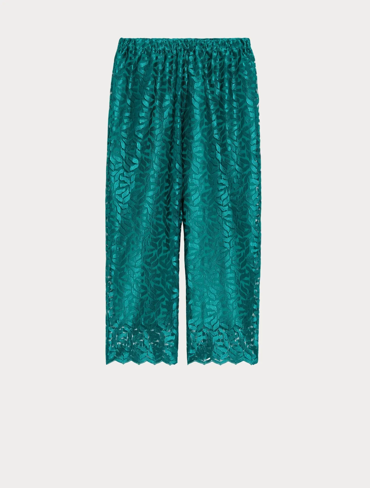 Outlet Marina Rinaldi Embroidered tulle trousers JADE
