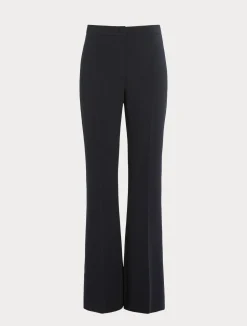 Outlet Marina Rinaldi Flared cady trousers ULTRAMARINE