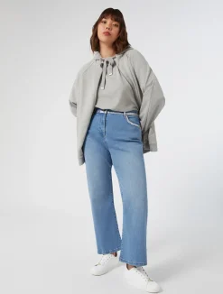 Clearance Marina Rinaldi Flared denim jeans BLUEAZURE
