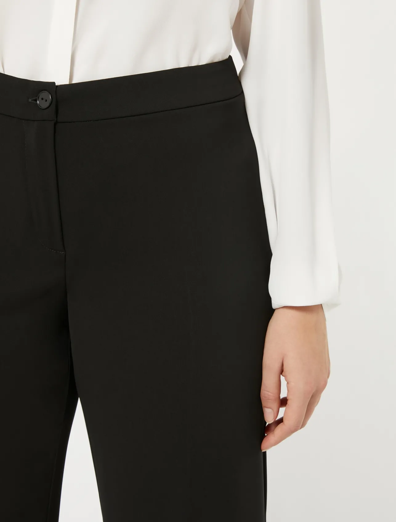 Online Marina Rinaldi Fluid cady trousers BLACK