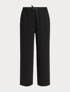 Discount Marina Rinaldi Fluid cady trousers BLACK