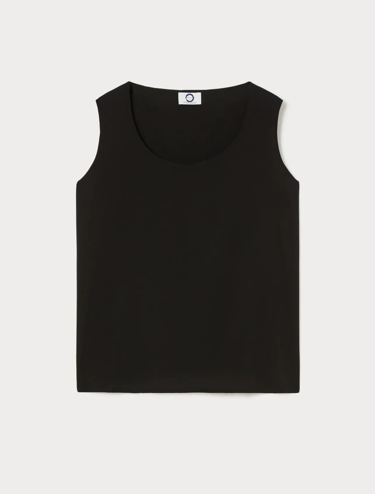 Best Marina Rinaldi Fluid fabric top BLACK