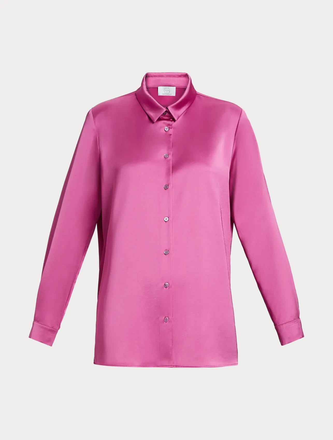 Best Marina Rinaldi Fluid satin shirt ANTIQUEROSE