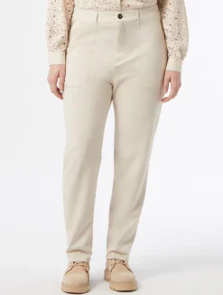 Discount Marina Rinaldi Gabardine trousers BEIGE