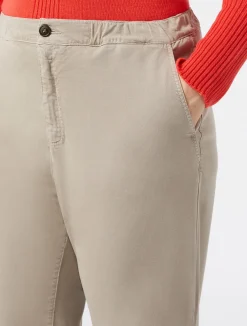 Clearance Marina Rinaldi Gabardine trousers TURTLEDOVE