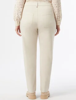 Discount Marina Rinaldi Gabardine trousers BEIGE