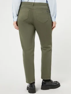 Online Marina Rinaldi Gabardine trousers MOSSGREEN